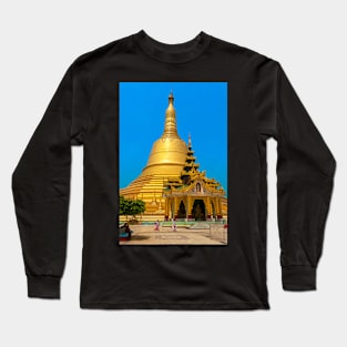 Shwemawdaw Paya2, Bago. Long Sleeve T-Shirt